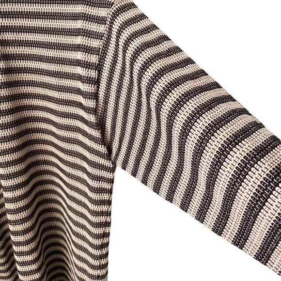 Montage Pour Homme Stripped Long Sleeve Top in Size Large - Picture 6 of 7